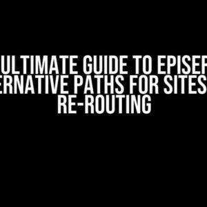 The Ultimate Guide to EPiServer Alternative Paths for Sites and Re-Routing